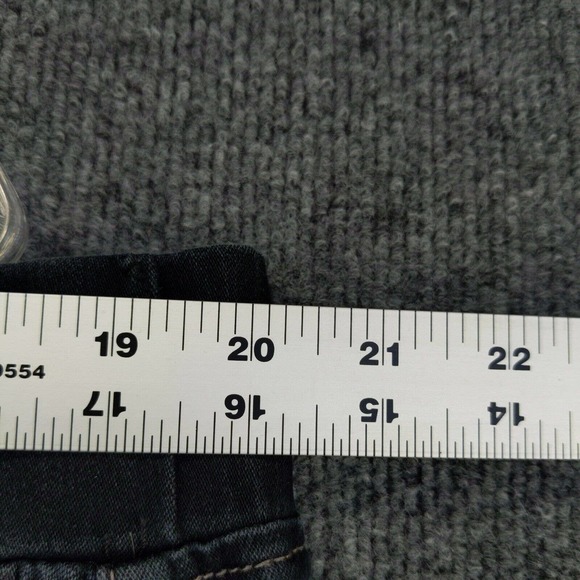 Be Girl Women's Mini Skirt Black 3XL Black Denim Button Front Pencil Stretch - Picture 10 of 12